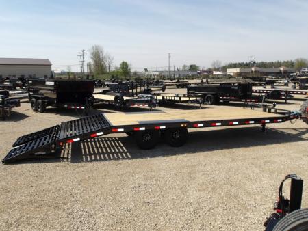 New 2026 PJ Trailers 102x24 F8242 Deckover Trailer