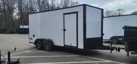 New 7 x 16 Look Element Se V-Nose Cargo Blackout Package 7k