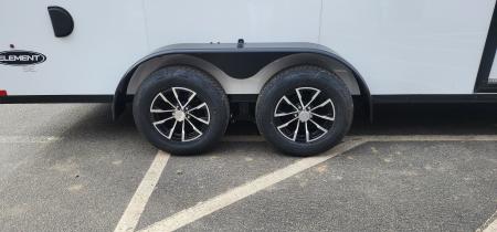 New 7 x 16 Look Element Se V-Nose Cargo Blackout Package 7k
