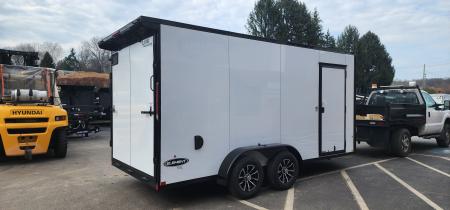 New 7 x 16 Look Element Se V-Nose Cargo Blackout Package 7k