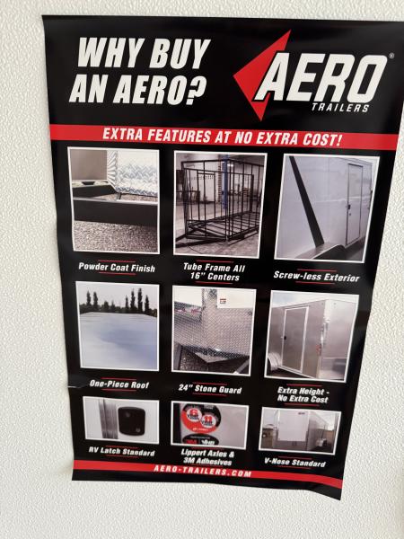 New 2026 AERO 7X12TA35 Cargo / Enclosed Trailer