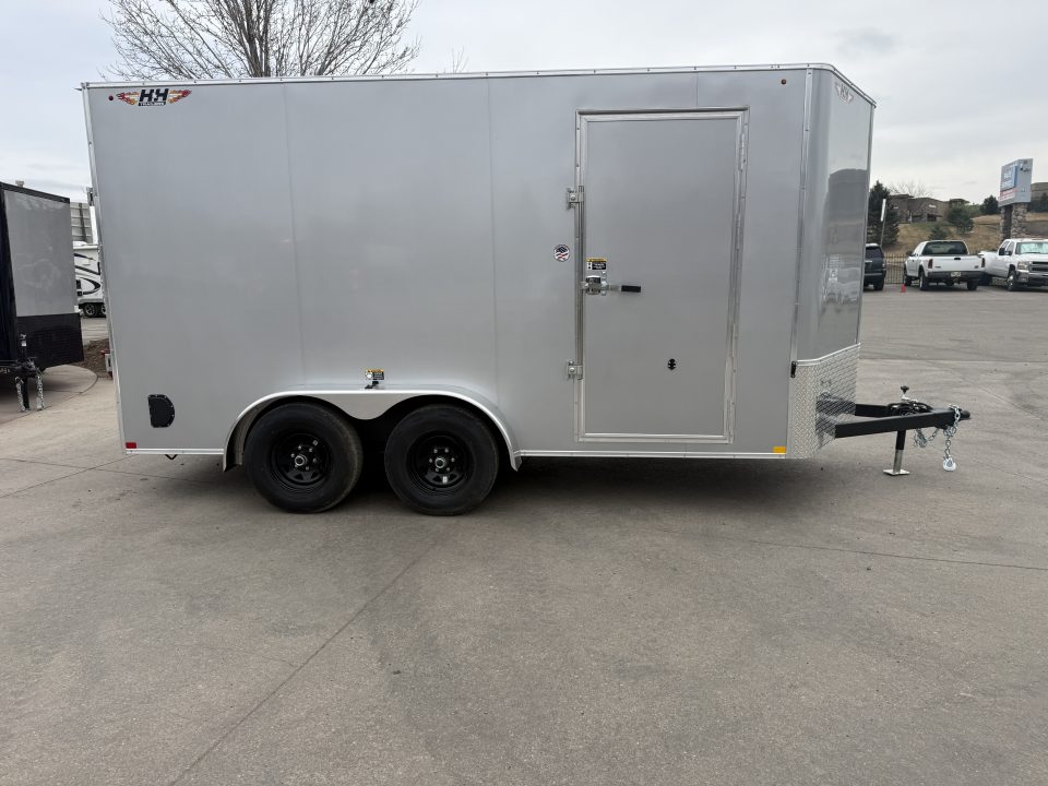 New 2026 H&H Trailers 7x14 5K axles Enclosed Trailer