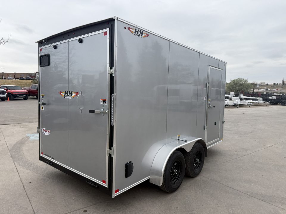 New 2026 H&H Trailers 7x14 5K axles Enclosed Trailer