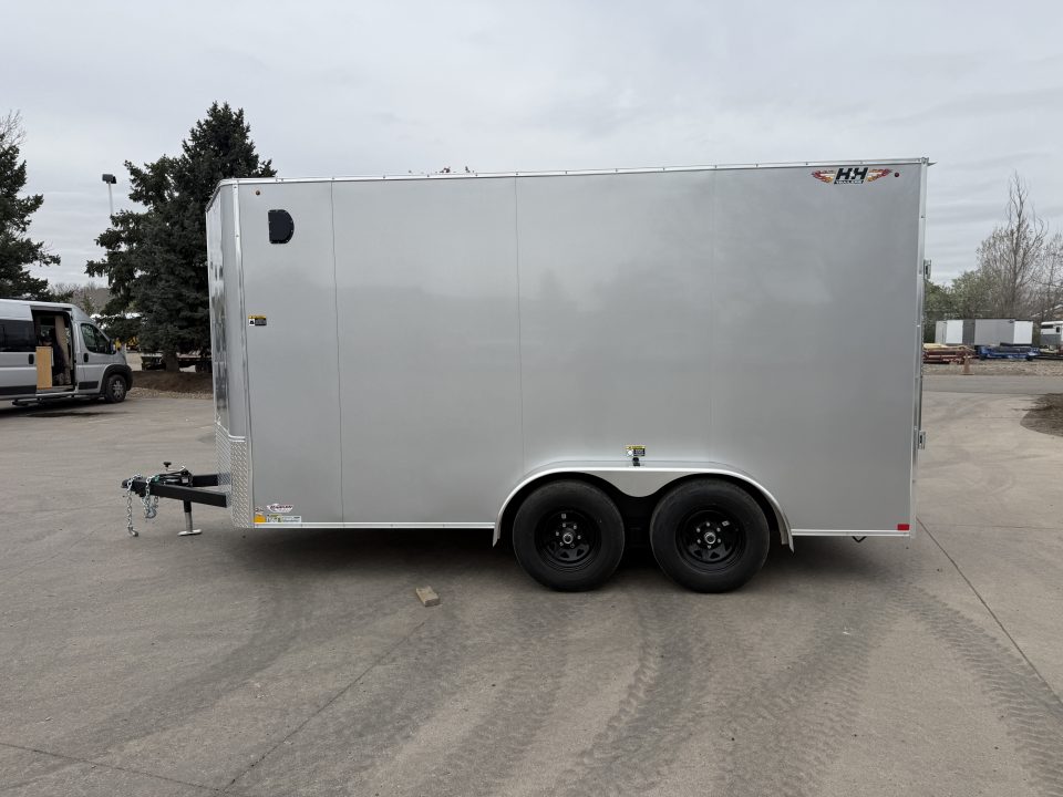 New 2026 H&H Trailers 7x14 5K axles Enclosed Trailer