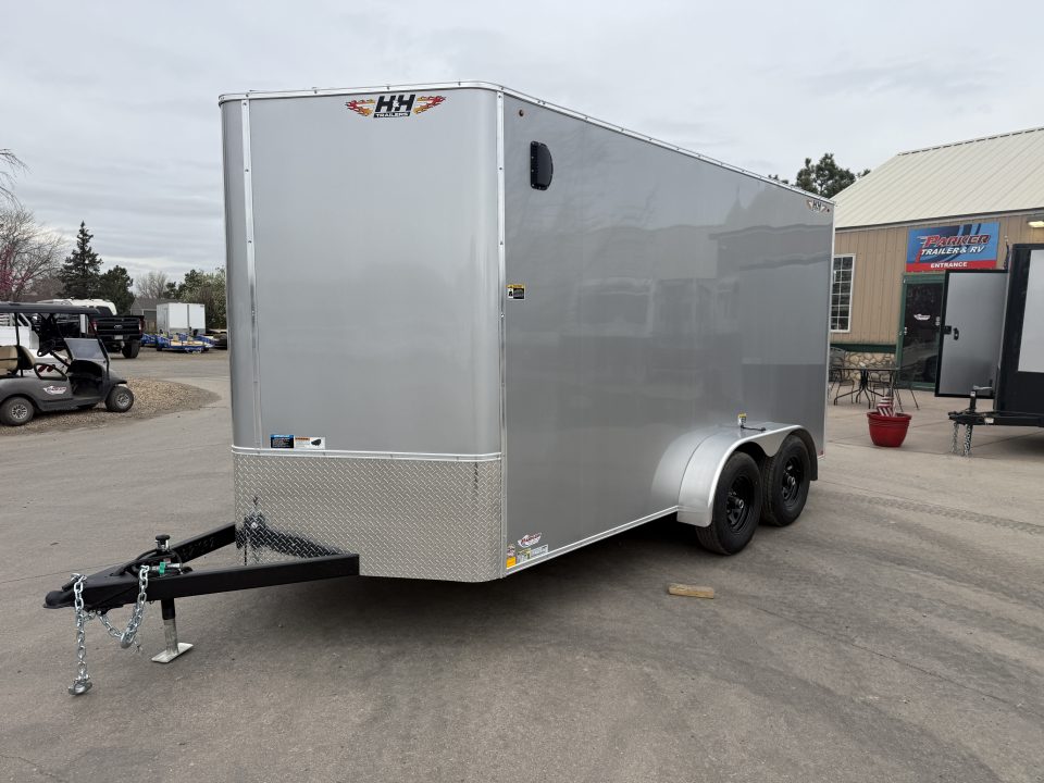 New 2026 H&H Trailers 7x14 5K axles Enclosed Trailer