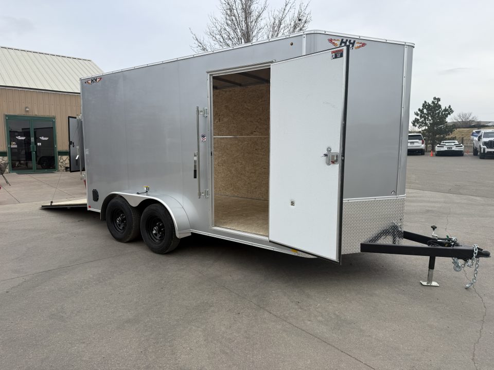 New 2026 H&H Trailers 7x14 5K axles Enclosed Trailer