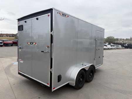 New 2026 H&H Trailers 7x14 5K axles Enclosed Trailer