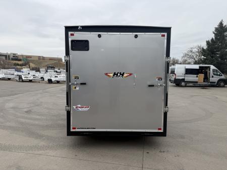 New 2026 H&H Trailers 7x14 5K axles Enclosed Trailer