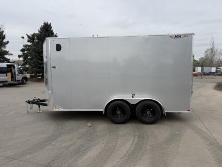 New 2026 H&H Trailers 7x14 5K axles Enclosed Trailer