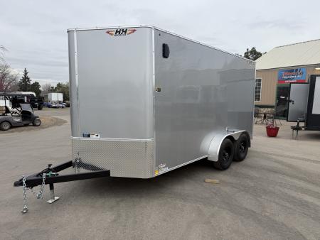 New 2026 H&H Trailers 7x14 5K axles Enclosed Trailer
