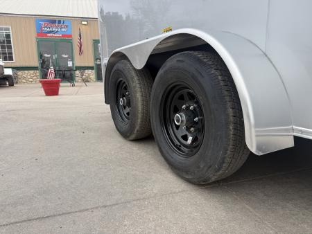 New 2026 H&H Trailers 7x14 5K axles Enclosed Trailer