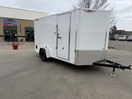 New 2026 H&H Trailers 7x12 Enclosed Trailer