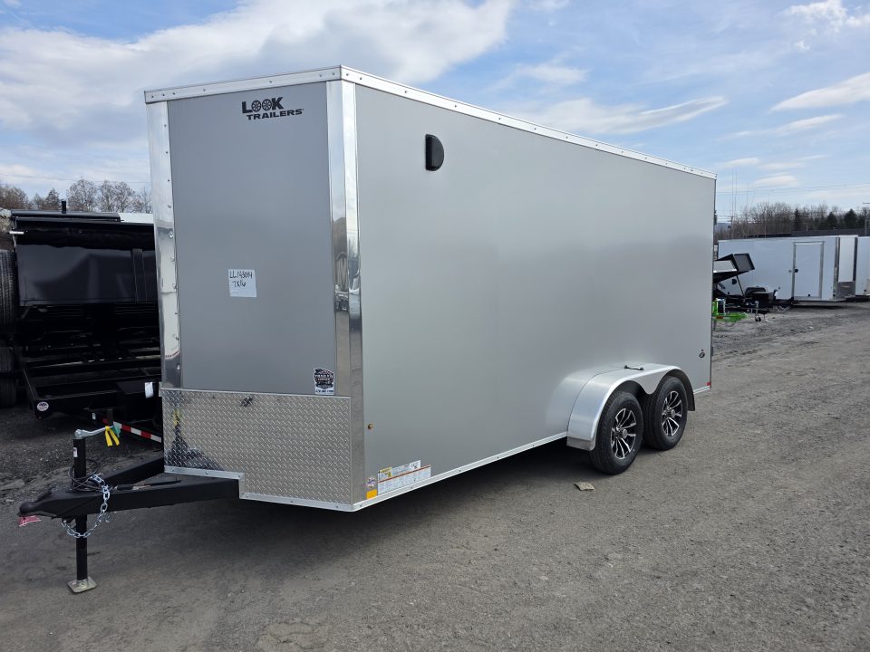 New 2026 Look Trailers ST DLX 7X16 7K - BARN DOORS Cargo / Enclosed Trailer