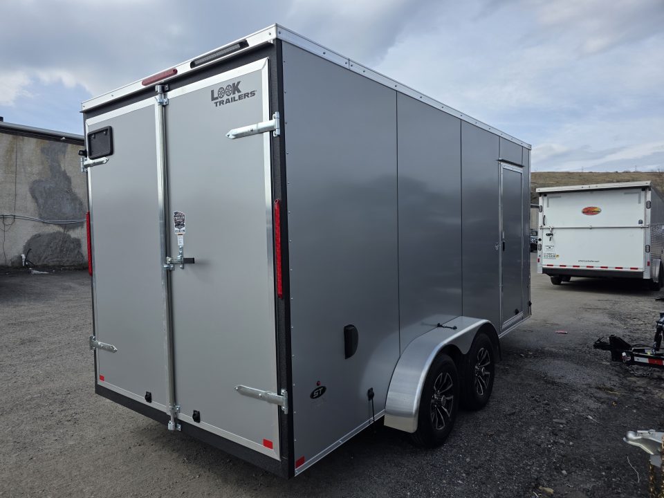 New 2026 Look Trailers ST DLX 7X16 7K - BARN DOORS Cargo / Enclosed Trailer