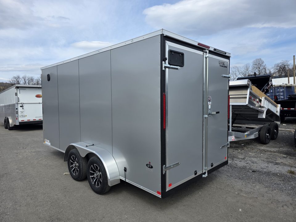 New 2026 Look Trailers ST DLX 7X16 7K - BARN DOORS Cargo / Enclosed Trailer