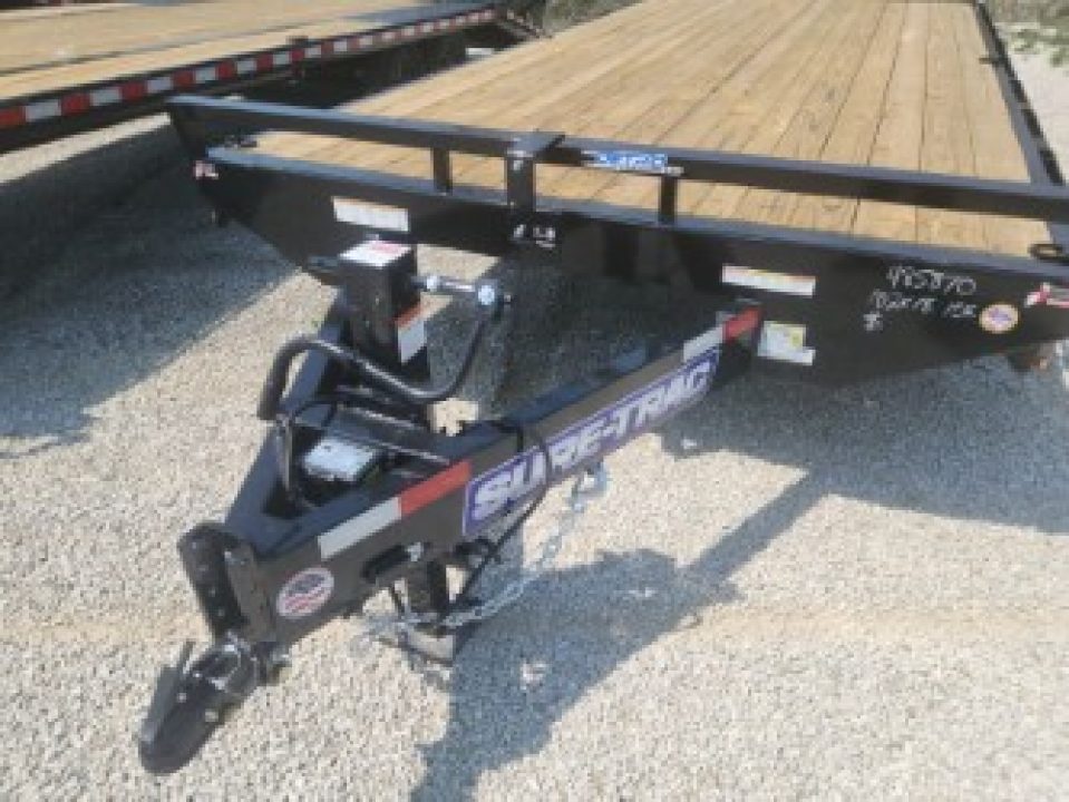 New 2026 Sure-Trac 8.5 x 18 15K SD Deckover Flatbed