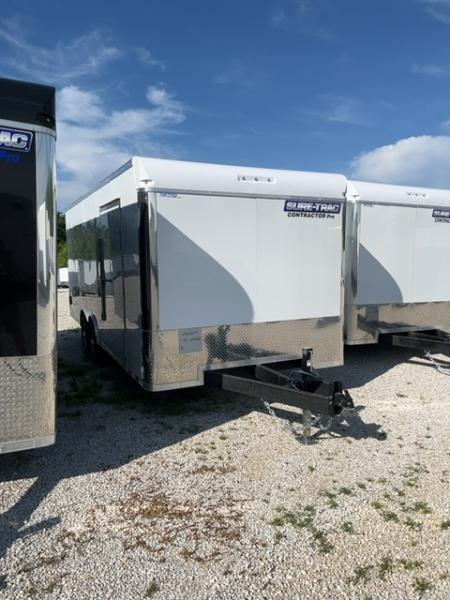 New 2026 Sure-Trac 8.5 x 20 14K Contractor Pro Ramp Door Cargo / Enclosed Trailer