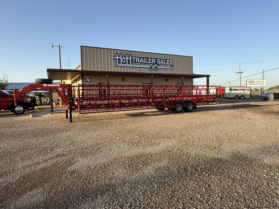 New 2026 Gooseneck Trailer MFG Hay Trailer