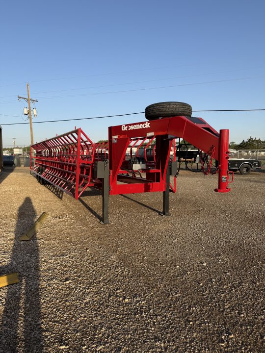 New 2026 Gooseneck Trailer MFG Hay Trailer