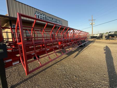New 2026 Gooseneck Trailer MFG Hay Trailer