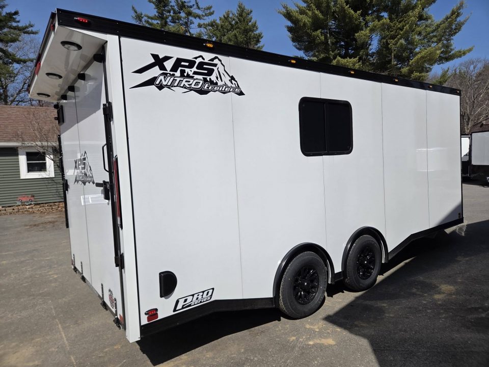 New 2026 Nitro 8.5x20 xps pro sereis all purpose trailer loaded with upgrades Snowmobile Trailer