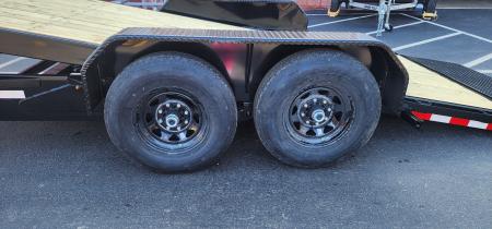 New 7 x 18 Sure-Trac Tilt Bed Equipment Trailer 14k