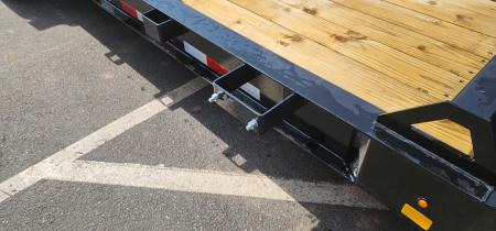 New 7 X 22 (19+3) Sure-Trac Pro Series I-Beam HD Implement Trailer, 17.6k GVWR **Loaded w/Standard Features