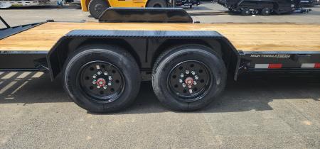 New 7 X 22 (19+3) Sure-Trac Pro Series I-Beam HD Implement Trailer, 17.6k GVWR **Loaded w/Standard Features