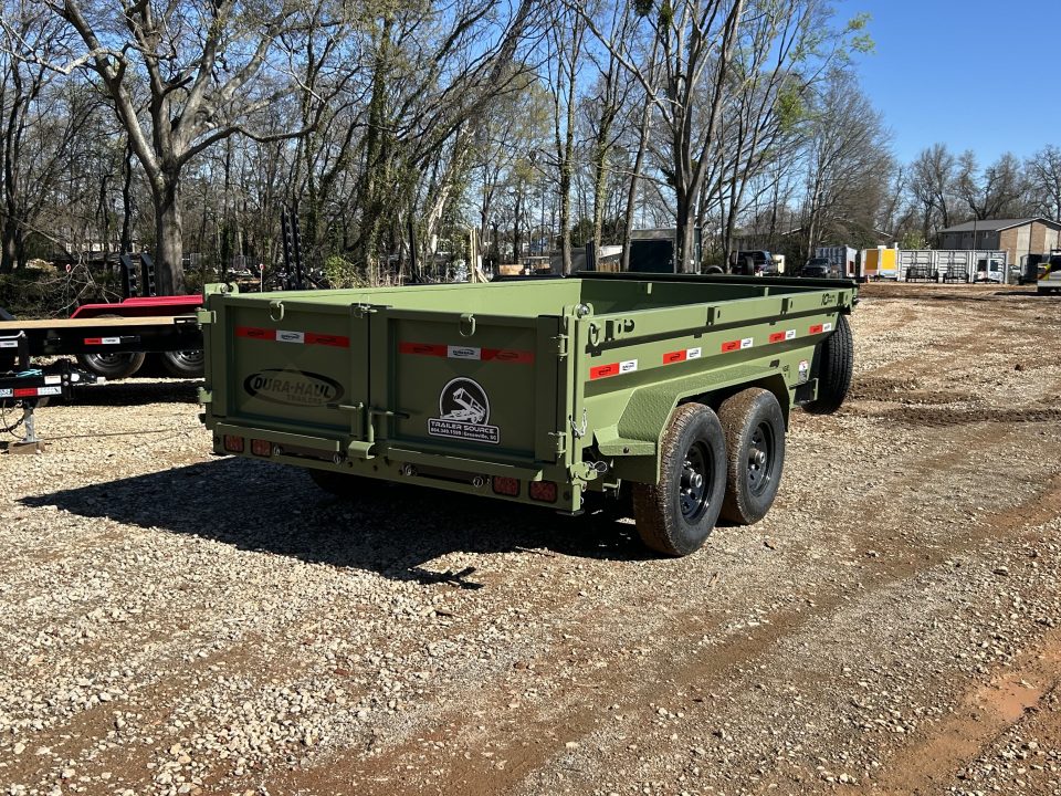 New 2026 Dura-Haul 6x12 TA 14k Dump Trailer