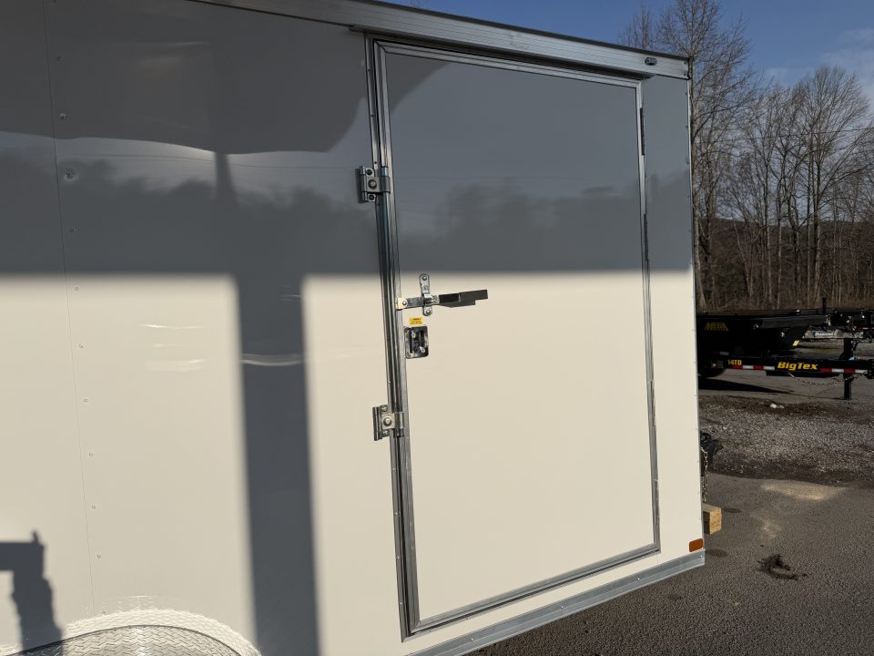 New 2026 Covered Wagon Trailers 7x16 Cargo Trailer, 7ft Interior Height,