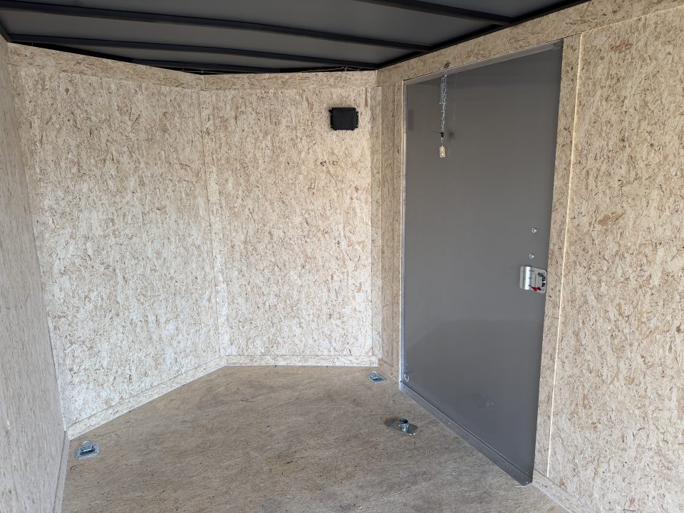 New 2026 Covered Wagon Trailers 7x16 Cargo Trailer, 7ft Interior Height,