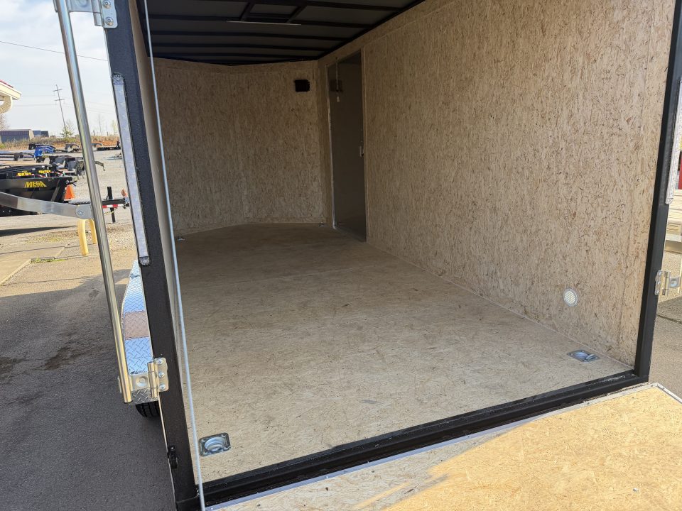 New 2026 Covered Wagon Trailers 7x16 Cargo Trailer, 7ft Interior Height,