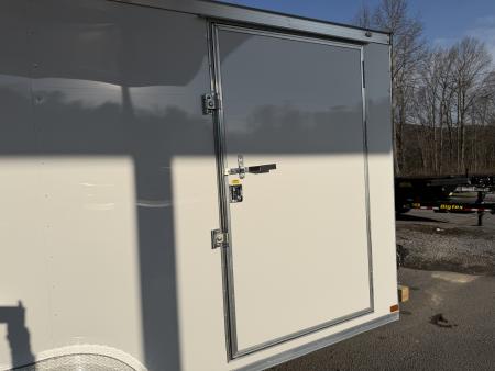 New 2026 Covered Wagon Trailers 7x16 Cargo Trailer, 7ft Interior Height,