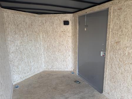 New 2026 Covered Wagon Trailers 7x16 Cargo Trailer, 7ft Interior Height,