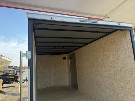 New 2026 Covered Wagon Trailers 7x16 Cargo Trailer, 7ft Interior Height,