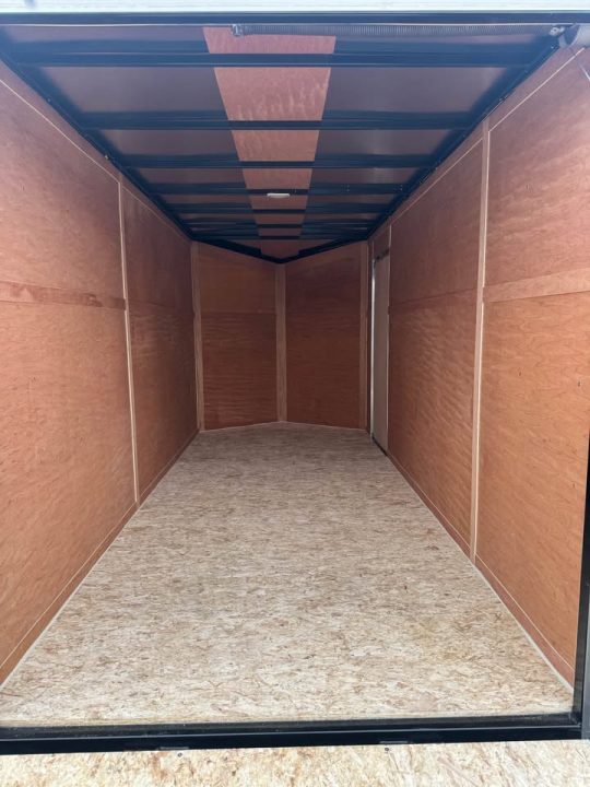 New 2026 6x14 + V-Nose Enclosed Trailer