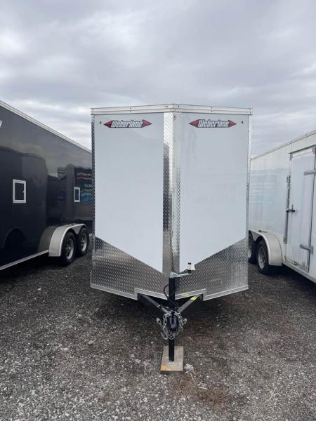 New 2026 6x14 + V-Nose Enclosed Trailer
