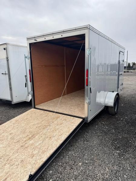 New 2026 6x14 + V-Nose Enclosed Trailer