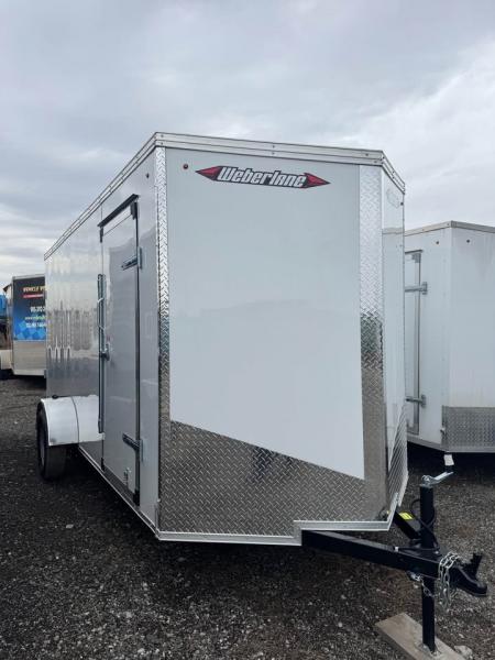 New 2026 6x14 + V-Nose Enclosed Trailer