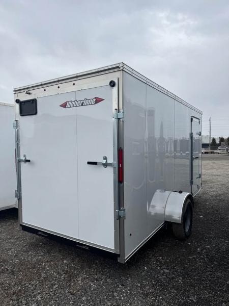 New 2026 6x14 + V-Nose Enclosed Trailer