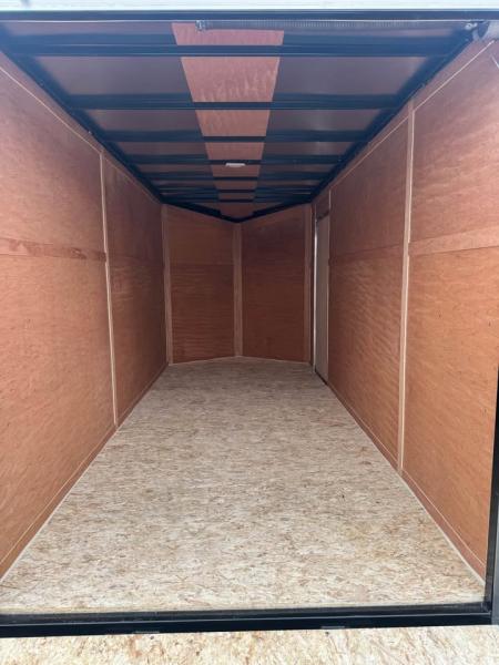 New 2026 6x14 + V-Nose Enclosed Trailer