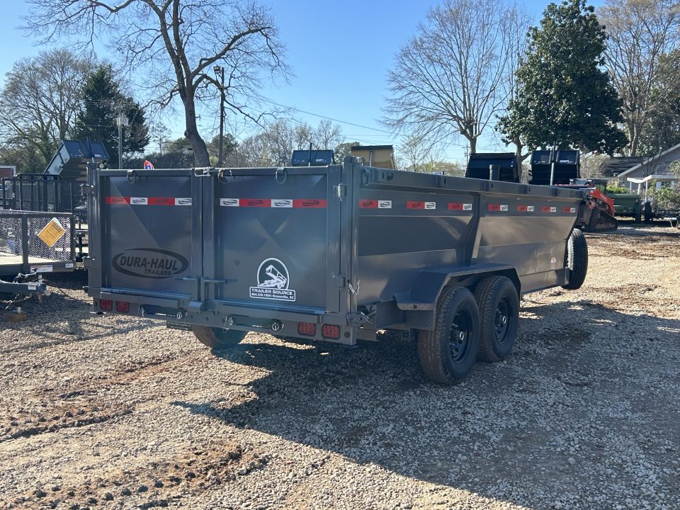 New 2026 Dura-Haul 7x16 TA 14k Dump Trailer