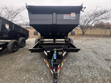 New 2026 Big Tex Trailers 6x12 90SR 10K Tandem Axle Single Ram Dump Trailer