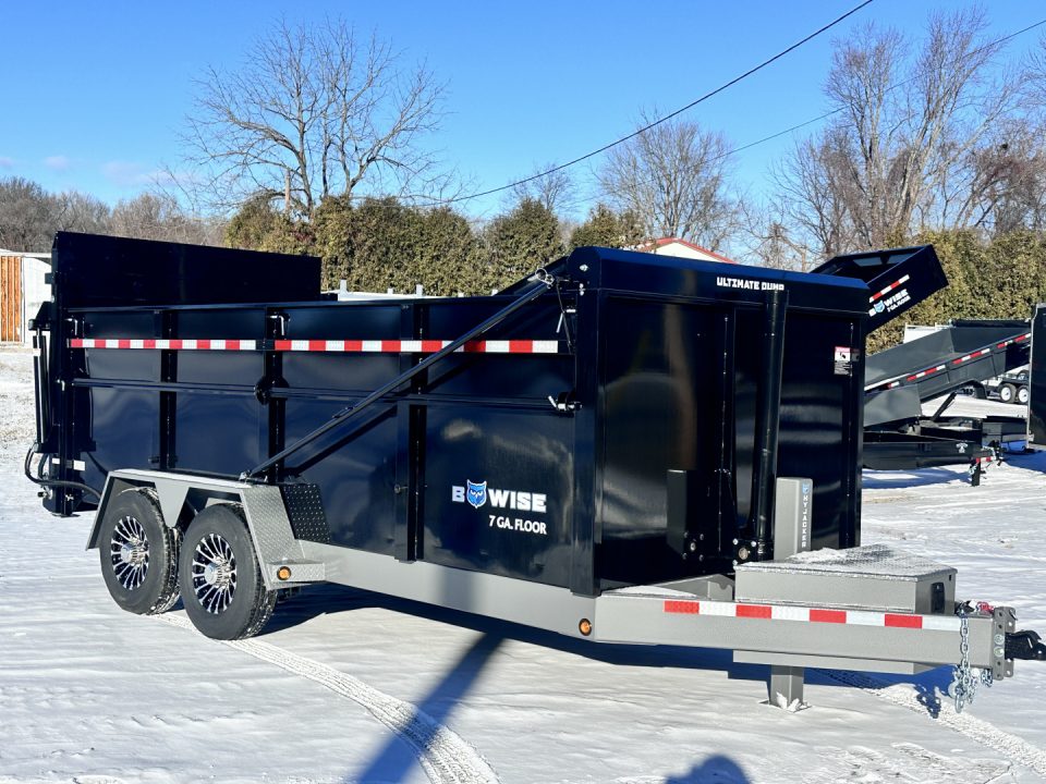 New 2026 BWISE 16' Ultiamte Dump Trailer