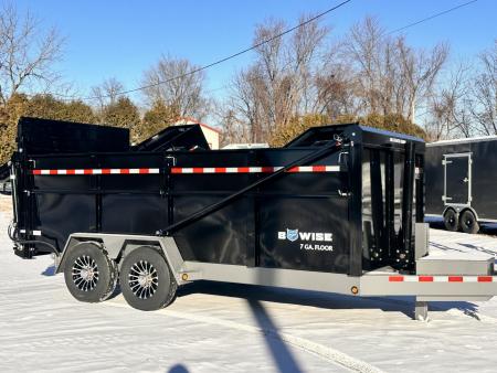 New 2026 BWISE 16' Ultiamte Dump Trailer