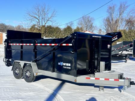 New 2026 BWISE 16' Ultiamte Dump Trailer