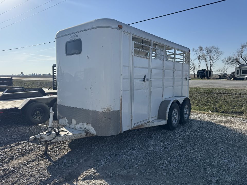 Used 2014 Calico Trailers 2H Slant Horse Trailer