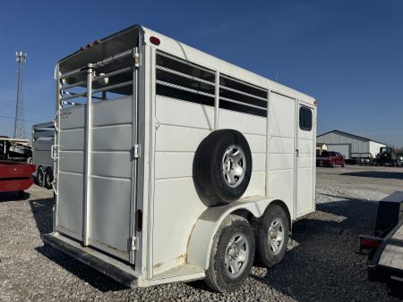 Used 2014 Calico Trailers 2H Slant Horse Trailer