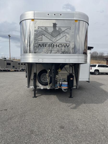 New 2026 Merhow Trailers 8314-B RWS Horse Trailer
