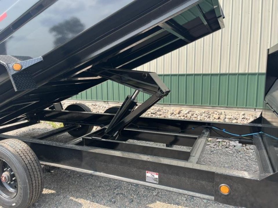 New 2026 16' 20k PJ Gooseneck HD Dump Trailer